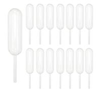 50 PCS Plastic Dessert Pipette, 4ML Mini Pipette, Cupcake Pipettes, Squeeze Liquid Dropper,Injector Transfer Pipette for Cupcake Filling, Bartending & DIY Crafts