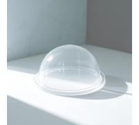 50 Pcs Plastic Shaker Domes Round Covers 3D Plastic Round Dimensional Domes Shaker Blister for Paper Crafting Card Making Arts 9cm