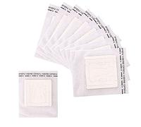 50 Pcs Portable Coffee Filter Paper Bags Disposable Drip Coffee Filter Bags with Hanging Ear Leaf Tea Strainers for Home Camping Office Cafe Travel White