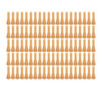 50 Pcs Poultry Plucking Fingers, Rubber Hair Removal Stick Plucker for Chicken Duck Goose, High Efficiency Poultry Hair Plucker with Soft Elastic Rubber, Durable and Deformation Re (Yellow Oxford)