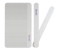 50 Pcs Professional Nail Files for Natural Nails Acrylic and Gel Nails, Double Sided Emery Boards for Nails, Reusable Buffer Nail File Tools (100/180)