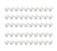 50 PCS PVC Pipe Holder, 14mm U Type PVC Hose Clamp Support for Home Plumbing, Bathroom Remodeling, Kitchen Installation
