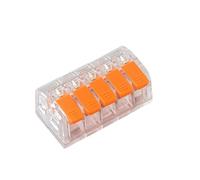 50 Pcs Quick Compact Lever Parallel Electrical Splitter Equipment Connectors, Fast Wire Connector Terminal Blocks 34-11AWG(CMK635-50Pcs)