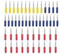 50 Pcs Replacement Blades for Cricut Maker, Plotter Blades Cutting Blades Compatible with Explore Air Expression, 15PCS 30° Fine Point Blades 20PCS 45° Standard Blades 15PCS 60° Deep Cut Blades