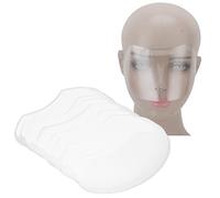 50 PCS Shower Face Visors, Transparent Disposable Face Cover Lash Goggles Mask Protective for Hairspray Salon Supplies Eyelash Extensions
