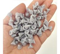 50 PCS Shower Head Replace Parts Shower Head Nozzles Replacement Showerhead Spray Hole Silicone Nozzle Universal Sprinkler for Hole Diameter 0.16inch