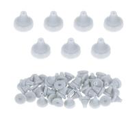 50 PCS Silicone Shower Head Parts Replacement, Universal Shower Head Parts, 0.27 in Replacement Rubber Shower Attachment for Bath Taps Bathroom Spray Hole Repair Accessories