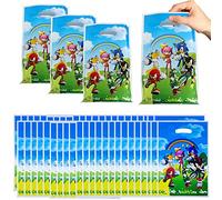50 Pcs Sonic Party Bags for Boys Girls, Birthday Gift Party Bags for Kids