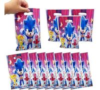 50 Pcs Sonic Party Bags for Boys Girls, Birthday Gift Party Bags for Kids