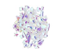 50 Pcs Specific-Shaped Glass Crystal Set Excellent Gloss 3D Tips Decoration Nail Art Rhinestones DIY Handcraft Jellry White