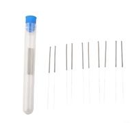 50 Pcs Stainless Steel Nozzle Cleaning Needles for 3D Printer, 0.4mm Flexible Wire Tools to Clear Clogged Extruder Tips