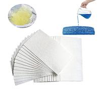 50 Pcs Super Absorbent Pads,Absorbent Commode Pads for Bedside Commode Bags,Bedpans Gelling Absorbent Pads, Liquid Absorber,Without Odors You Sleep Well