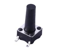 50 Pcs Tact Switch TS-1002S-BR12516 SMD 6*6*12.5mm Vertical Tactile switch