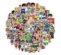 50 Pcs The Big Bang Theory TV Series Stickers Decal Luggage Car Portable Fridge Skateboard Waterproof Kids Toys Stickers