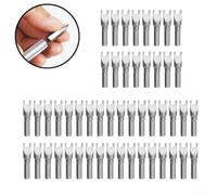 50 Pcs U10 28Mm Length 4Mm Hex Shank Screwdriver Bits, U10 Screwdriver Bits 28Mm Length 4Mm Hex Shank Magnetic Alloy Steel Driver Bits for Power Tools Electric Screwdriver