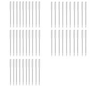 50 Pcs Universal Sewing Machine Needles Embroidery Sew Machine Needles Heavy Duty Sewing Needle for Household Sew Machines Jeans Thick Fabric Including Canvas Leather Embroidery Women Gifts Silver
