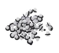 50 Pcs Wheel Arch Flare Moulding Clips, 76882-JG10A White Clip Replacement Car Accessories Parts for Nissan, for Infiniti