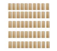 50 Pcs Wine Red Bottle Shrink Caps Heat Shrink Seals with Pull Tab for Wine Whiskey and Spirit Bottles Easy Application Neck Sealer (Gold)