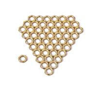 50 Pcs Zinc Alloy Guitar Jack Socket Nut Replacement for Guitar