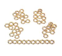 50 Pcs Zinc Alloy Guitar Jack Socket Replacement Nut | Guitar and Bass Socket Use, 8mm Inner Diameter, Yz103 Model, Single Piece, Golden Finish