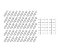 50 Pcs ZONADAH Anti-Theft Retail Security Hard Tags 46mm Anti-Theft Security Tags Clothes Hard Tags Magnetic Clothing Tag Checkpoint Security Supplies