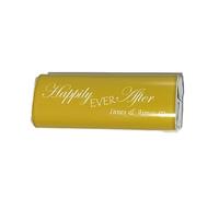 50 Personalised "Happily Ever After" Chocolate Bar WRAPPERS Engagement - Wedding - Anniversary Table Favours K2