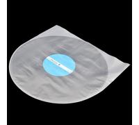 50 Pics Clear Vinyl Record Protector Bags for 12" 10" 7" LP Records - Anti-Static Protective Sleeves for Album Storage, No Flap Design(7 INCH)
