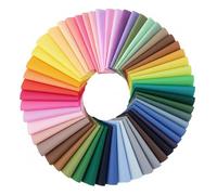 50-Piece Cotton Fabric Squares Bundle - Colorful Pre-Cut Quilting Materials, Quilting FabricSewing FabricPatchwork Fabric Cotton Material for DIY Sewing, Crafting, and Patchwork Projects (10x10cm)