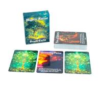 50 Piece English Tarot Cards - Beginner Friendly Oracle Deck, Spiritual Guidance and Meditation Tool, Dream Interpretation, Tabletop Game, Accurate Reading Cards for Mindfulness Practice