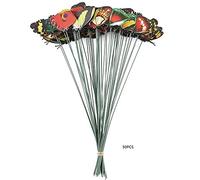 50-piece garden butterfly specimen set, garden butterfly decorations on the terrace plant garden party lawn yard decoration (8CM)
