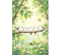 50 Piece Jigsaw Puzzles for Adults, Spring Birds Classic Puzzle, 13.8x9.8 inch, Premium Interlocking No Dust, Family Indoor Activity