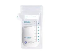 50-Piece Milk Storage Bags Breastmilk by Biamba - Breastmilk Storage Bag Freezer BPA-Free, Double Seal Leak-Resistant, Temperature Indicator, Easy Pour Spout, Pre-Sterilized, 200ml / 6.7 Fl.oz Per Bag