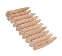 50 Piece Oak Wooden Pocket Hole Plug Set, 9.5mm Dowel Jig Woodworking Tool Kit, Premium Wood Construction