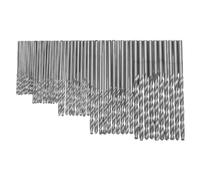 50-Piece Titanium Coated HSS Twist Drill Bit Set | for Wood & General Purpose Drilling