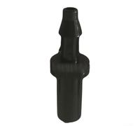 50 Pieces 4mm Irrigation Barbed Pipe Connectors by Antelco Suitable for Garden and Drip Irrigation Systems (7.5mm single barb)