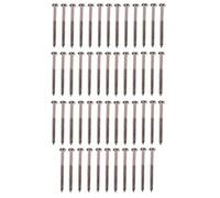 50 Pieces Bass Guitar Pickup Mounting Screws for PB JB P90 Pickup Replacement