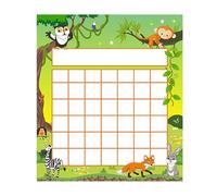 50 Pieces Cartoon Reward Boards Student Clasroom Incentive Chart for Encourages Good Behaviour Learning Motivation Tools