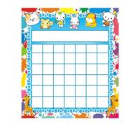 50 Pieces Children Classaroom Reward Chart Cartoon Reward Boards Student Incentive Chart for Encourages Good Behaviour Student Behavior Incentives