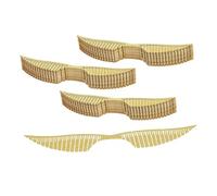 50 Pieces Chocolate Decoration Wing Glitter Wing for Prom Wizard Theme Party Style A