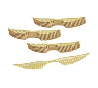 50 Pieces Chocolate Decoration Wing Glitter Wing for Prom Wizard Theme Party Style A