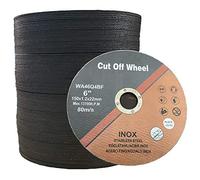 50 Pieces Cut Off Wheel 6 Inch 6 Inch x .047 Inch x 7/8 Inch Cutting Disc for Angle Grinder Ultra Thin Metal and Stainless Steel