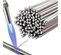 50 Pieces Flux Core Aluminum Rods Low Temperature Easy Melt Aluminum Welding Rods Welding Sticks