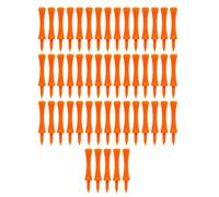 50 Pieces Golf Tees No Step Down Reusable Bulk Occupation Height Control Tees for Practice Golf Tees Step Down
