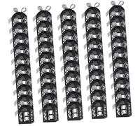 50 Pieces Hollow Out Film Candy Boxes for Parties Elegant Weeding Candies Packaging Boxes with Ribbon Party Supplies Elegant Wedding Supplies