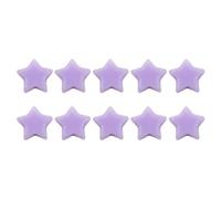 50 Pieces Knitting Needle Stopper Star Knitting Needle Protector Acrylic Crochet Knitting Needle Tip Stopper for Art Sewing Supplies Accessories (Purple)