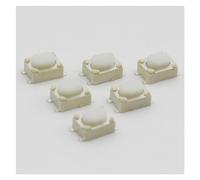50 pieces/lot SMT 3x4x2.5MM 4PIN tactile button switch G75 self-reset car remote control switch