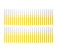 50 Pieces Micros Eyebrow Spoolie Brush With Caps Brow Lamination Tool Eyelash Brush Multifunctional Micros Lash Comb Brow Brushes For Eyebrows Eyelash Extensions Tool