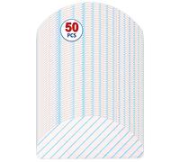 (50 Pieces) N10 CHAIN PEAK Disposal Mop Pads for ECOVACS DEEBOT OZMO N10/ N10 Plus/ T8/ T8+/ T8 AIVI/ T9/ T9 MAX Vacuum Cleaner Wipes, Wiping Pads, One Time Use Mopping Cleaning Cloths