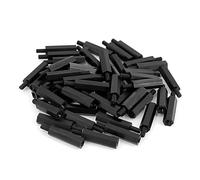50 Pieces Nylon Hex Standoff Spacer M6×5+8Mm-M6×12+8Mm, Plastic Column Support for Panel Mounting and DIY Applications(M6x10+8mm)