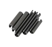 50 pieces of 65Mn Steel Hollow Cylindrical Pin, Elastic Locating Pin, Outer Diameter 3mm, Length 18mm, 3x18mm